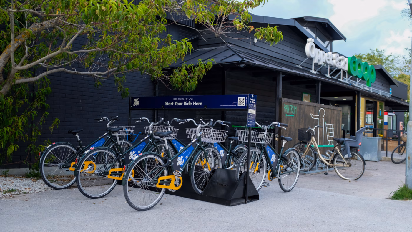 OKGO Bike Rental Hotspot Klintehamn