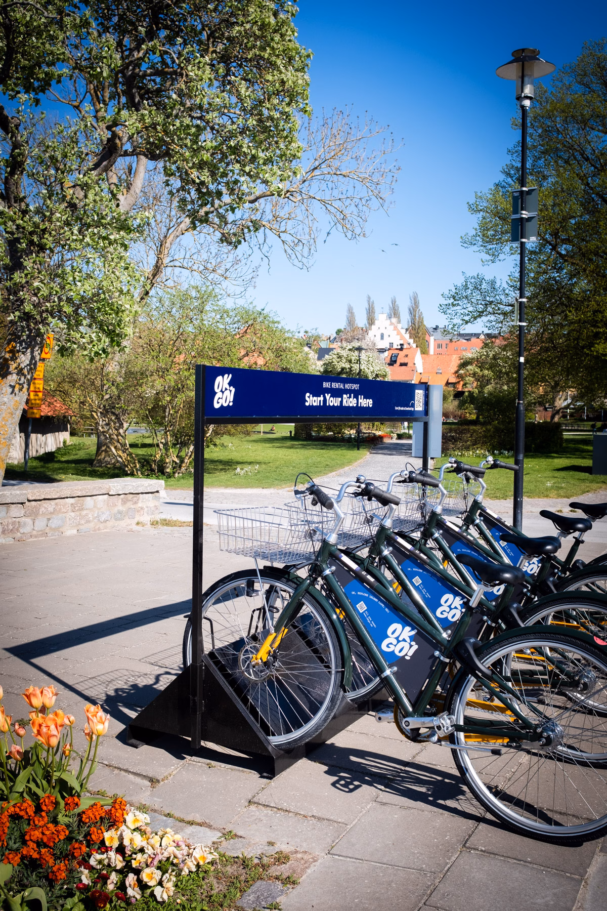 Visby Strandpromenaden Bike Rental OKGO